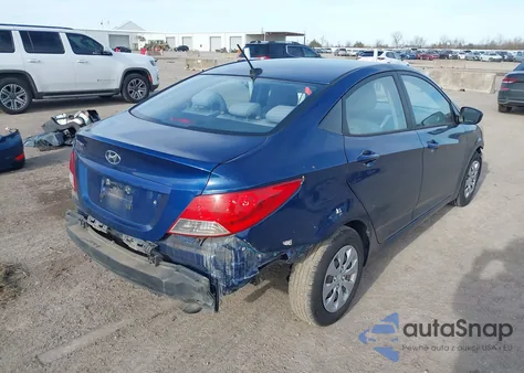 2016 Hyundai Accent Se из США, поврежденный, VIN KMHCT4AE4GU999999